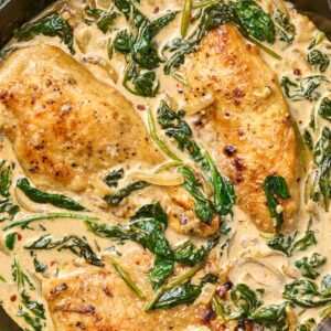 Chicken Spinach